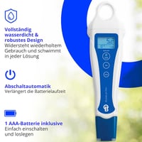 Bluelab pH Pen digitális pH mérő ±0,1 pontosság vízálló úszó szonda 5