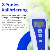 Bluelab pH Pen digitális pH mérő ±0,1 pontosság vízálló úszó szonda 3