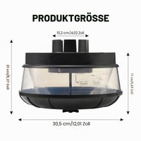 Filtru ciclon offroad Blueshyhall, filtru de aer universal, prefiltru snorkel pentru tractor, cupă de nisip, admisie aer 2