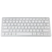 Bluetooth klávesnica Bluestork pre PC/Mac, AZERTY, kompaktná, tenká – biela 1