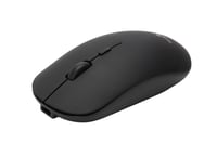 Mouse Wireless Bluetooth Bluestork Reîncărcabil, Ultra Subțire, 3200 DPI, Silentios, Ambidextru, pentru PC și Mac, cu Receptor Nano USB 1