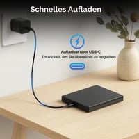 Skladacia Bluetooth klávesnica Bluestork KB Mini Fold – čierna 6