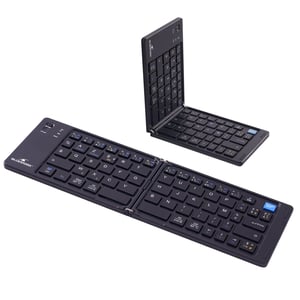 Bluestork KB Mini Fold sklopiva Bluetooth tipkovnica - crna