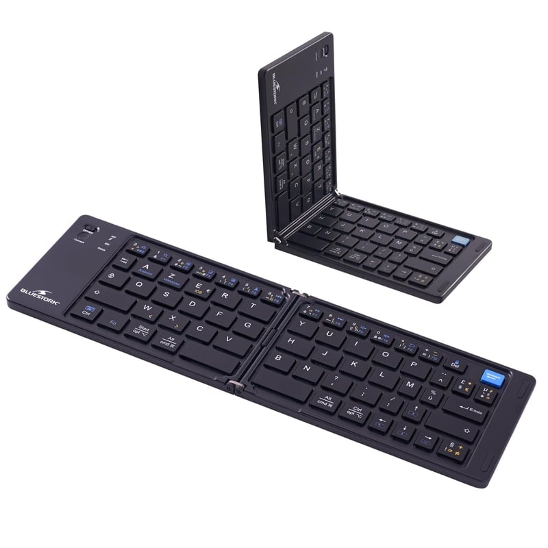 Skladacia Bluetooth klávesnica Bluestork KB Mini Fold – čierna