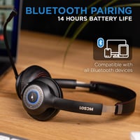 Bluestork MC 501 Bluetooth 5.1 vezeték nélküli headset forgatható mikrofonnal 2