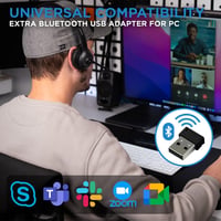 Bluestork MC 501 Bluetooth 5.1 vezeték nélküli headset forgatható mikrofonnal 6