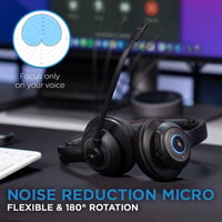 Bluestork MC 501 Bluetooth 5.1 vezeték nélküli headset forgatható mikrofonnal 3