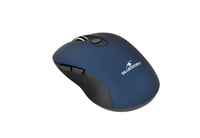 Bezdrôtová myš Bluestork – 6 tlačidiel – metalická modrá – 2,4 GHz – 1600 DPI – kompatibilná so systémami Windows a Mac 4