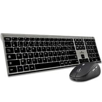 Bezdrôtová súprava klávesnice a myši Bluestork – Grafický inteligentný dongle – Čierna – Bezdrôtové PC kombo 1