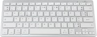 Bluestork Wireless Bluetooth Billentyűzet PC Mac AZERTY Fehér Kompakt Vékony 1