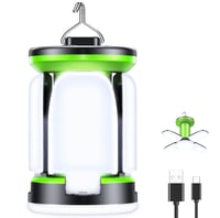 Lampă de camping cu LED Blukar reîncărcabilă, 2000 lumeni, 7 moduri de iluminare, 60 LED-uri, lampă pentru cort și camping 1