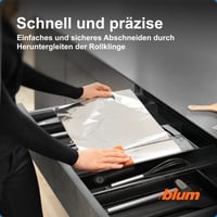 Blum AMBIA-LINE rezačka fólií na hliníkovú a potravinársku fóliu 2