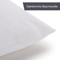 Blumtal 2 darabos párnahuzat szett 100% pamut fehér 50x50cm prémium jersey 7