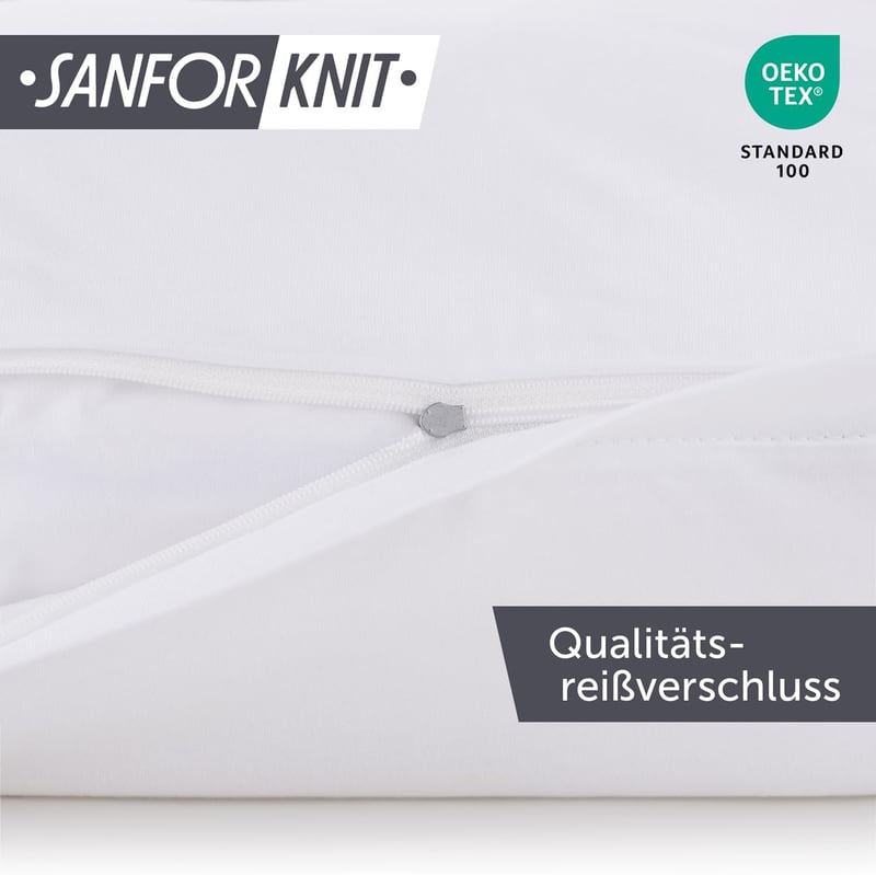 Blumtal 2 darabos párnahuzat szett 100% pamut fehér 50x50cm prémium jersey