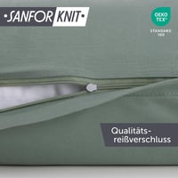 Blumtal 2 db pamut párnahuzat 40x80cm nyári zöld jersey - 40x80cm, Light Green 3