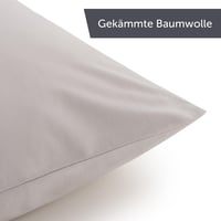 Blumtal 2 db pamut párnahuzat 50x50cm Hold szürke jersey 7