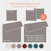 Blumtal Ágyneműhuzat 135x200 cm Cashmere Touch Plusz 2 db Párnával Krém Szín 7