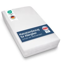 Blumtal antialergénny chránič matraca 140x200 cm, kompatibilný s 20 cm matracmi, antialergický poťah proti roztočom so zipsom, certifikát Oeko-Tex 1
