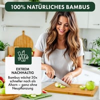 Blumtal bambusz vágódeszka antiszeptikus fával, szaftcsatornával 7