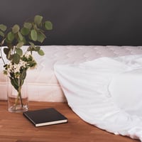 Napínacia plachta Blumtal Basics Jersey 90x200 cm, 100% bavlna, s certifikátom Oeko-Tex, biela 3
