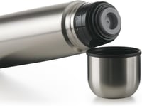 Blumtal Eifel rozsdamentes termosz 1000ml ezüst, szorítható kupával, hőtartó 3
