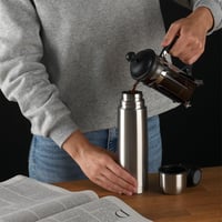 Blumtal Eifel rozsdamentes acél termosz 500ml sötétzöld, szorítható kupával 7