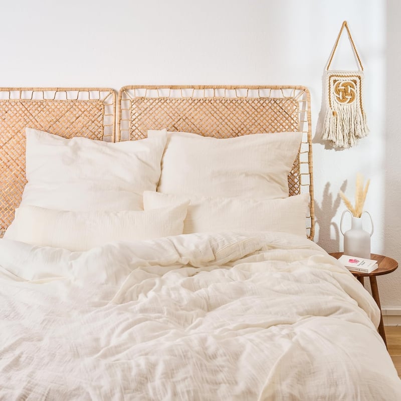 Blumtal Muslin Pamut Ágynemű 155x220 cm + 40x80 cm Oeko-Tex Beige