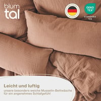 Blumtal Muslin Pamut Ágyneműhuzat 135x200 cm + Párnahuzat 40x80 cm Oeko-Tex 2