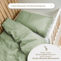 Blumtal Muslin Pamut Ágyneműhuzat 155x220 cm + Párnahuzat 80x80 cm Zöld 7