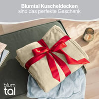 Blumtal Oeko-Tex Fleece Takaró 150x200 cm Bézs Puha Meleg Pléd 5