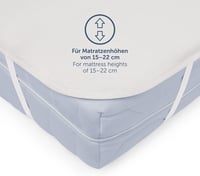Blumtal Premium Molton Matracvédő 120x200cm, 100% Pamut, Lélegző Matracalátét 5
