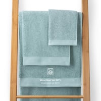Blumtal prémiová súprava uterákov, 4-dielna, 2x osuška 70x140 cm + 2x uterák na ruky 50x100 cm, 100 % bavlna, Oeko-Tex, svetlomodrá 4