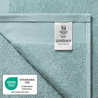 Blumtal prémiová súprava uterákov, 4-dielna, 2x osuška 70x140 cm + 2x uterák na ruky 50x100 cm, 100 % bavlna, Oeko-Tex, svetlomodrá 7
