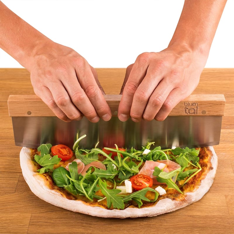 Blumtal Profi Pizzavágó 32 cm Éles Kés Pizzához