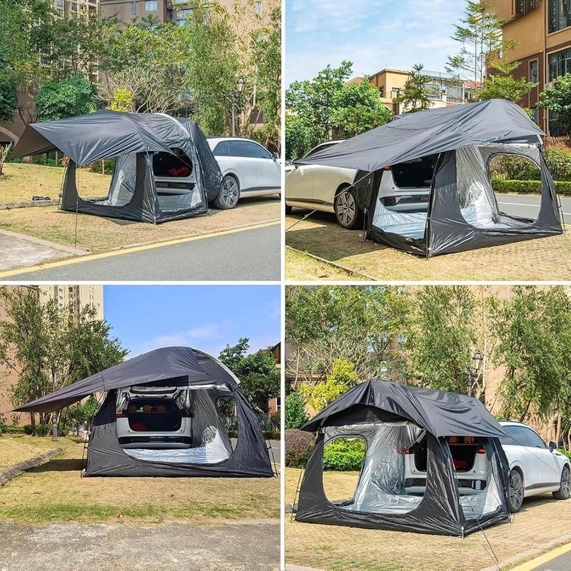 BMDHA Autó Hátulsó Sátor 300x150x210cm 2-3 Személyes SUV/PKW Camping