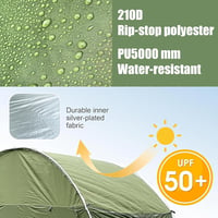 BMDHA Autó Hátulsó Sátor 300x150x210cm 2-3 Személyes SUV/PKW Camping 6