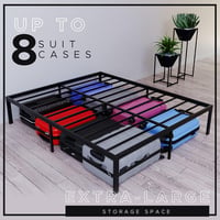 BMS International Super King fém ágykeret 180x200 tárolóval 41cm magas - Erős és gyors összeállítás 4