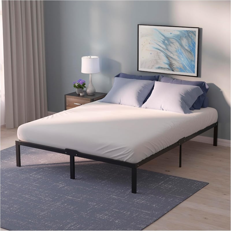 BMS International Super King fém ágykeret 180x200 tárolóval 41cm magas - Erős és gyors összeállítás