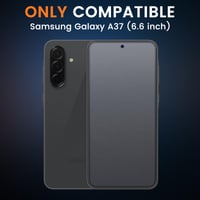 Set 2 folii de sticlă securizată mată BNCHI pentru Samsung Galaxy A37 - protecție ecran anti-amprentă, anti-reflexie, rezistentă la zgârieturi și compatibilă cu recunoașterea facială 2
