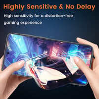 Set 2 folii de sticlă securizată mată BNCHI pentru Samsung Galaxy A37 - protecție ecran anti-amprentă, anti-reflexie, rezistentă la zgârieturi și compatibilă cu recunoașterea facială 7