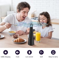BNGXR Szúnyog és Legyűző Ventilátor 2db Töltödhető Hordozható Rovarriasztó 2