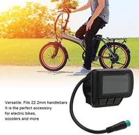 Bnineteenteam EN06 Elektromos Kerékpár LCD Kijelző USB Porttal, Sebességmérő Display E-bike Hegyi Kerékpár Roller Vízálló 9