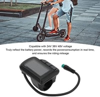 Bnineteenteam EN06 Elektromos Kerékpár LCD Kijelző USB Porttal, Sebességmérő Display E-bike Hegyi Kerékpár Roller Vízálló 8