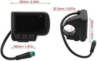Bnineteenteam EN06 Elektromos Kerékpár LCD Kijelző USB Porttal, Sebességmérő Display E-bike Hegyi Kerékpár Roller Vízálló 3
