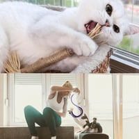 BNOYONERAS Macskajáték Fogzási Kötél Matatabi Rágcsálnivaló Fogápolás 6db 5