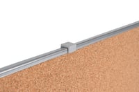 BoardsPlus Economy parafa hirdetőtábla, Tech Alloy Grey - 58x43 cm 5