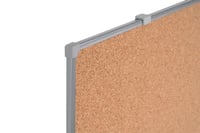 BoardsPlus Economy parafa hirdetőtábla, Tech Alloy Grey - 58x43 cm 4
