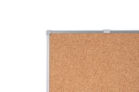 BoardsPlus Economy parafa hirdetőtábla, Tech Alloy Grey - 58x43 cm 3