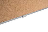 BoardsPlus Economy parafa hirdetőtábla, Tech Alloy Grey - 58x43 cm 6