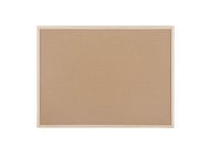 Korková nástenka BoardsPlus 80x60 cm s dreveným rámom a 6 pripináčikmi, kancelárska tabuľa na stenu 2